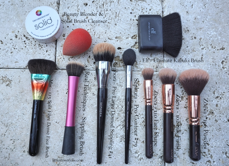 Current Holy Grail Face Brushes